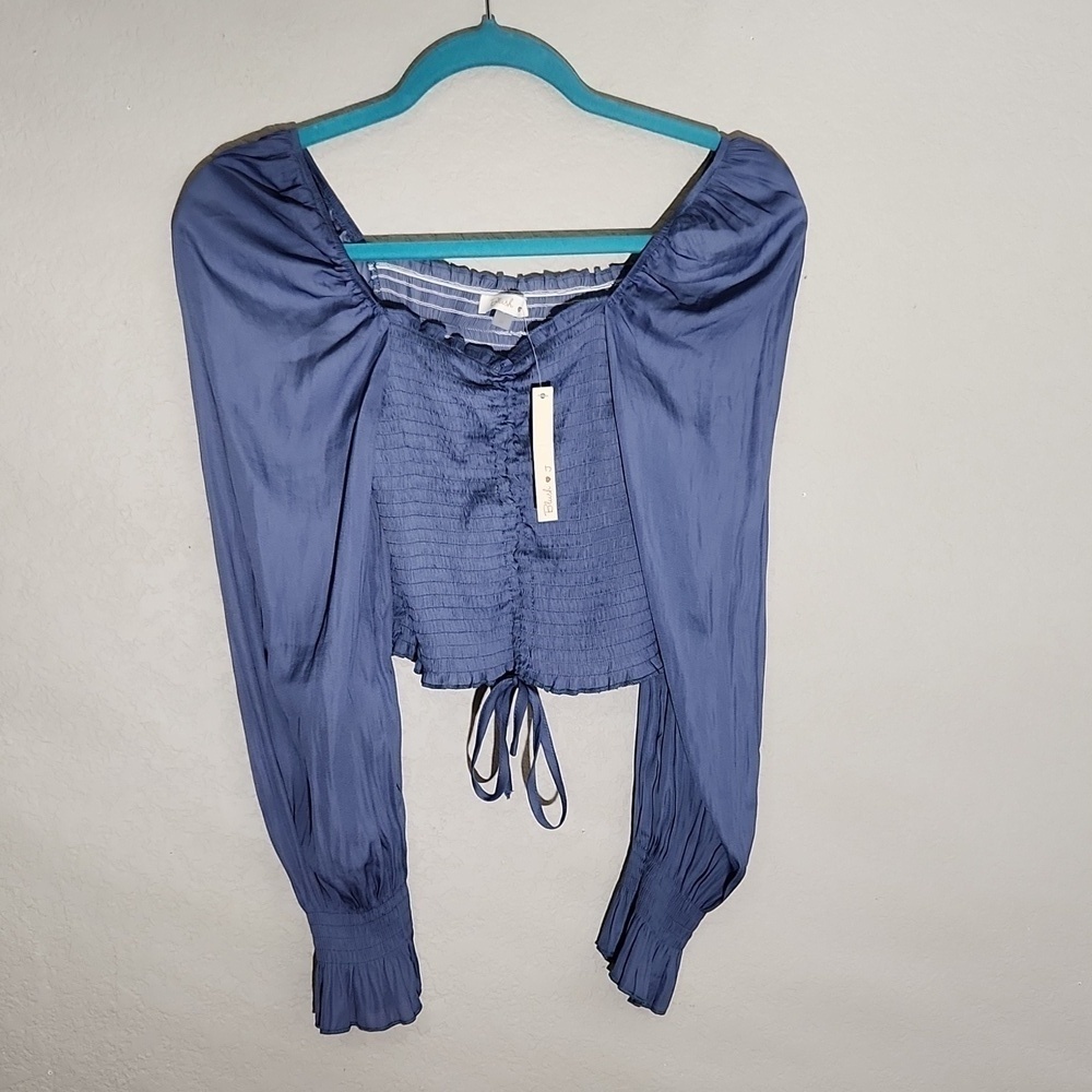 Blush Blouse Medium Crop Boho